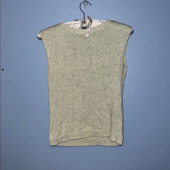 PureJill Women's Green Sleeveless Top XSP. B4 - Picture 4 of 5
